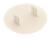 Off White KD Fitting Cap for Wheel Arch / Spat - 30mm diameter