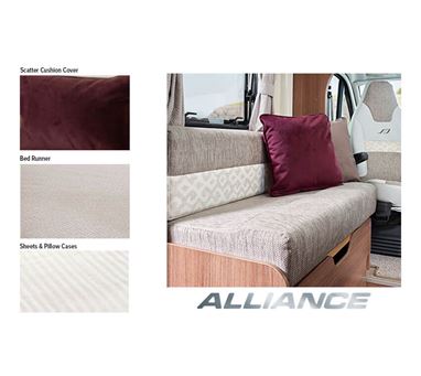 Bailey Bedding Set For Alliance SE 762T and 764T Twin Bed - Finchley