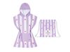 Read more about Dock & Bay Kids Poncho Towel - Purple Heart - Childrens Small product image