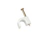 Read more about 8mm Round Cable Clip White CRC8 product image