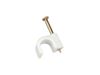 Read more about 8mm Round Cable Clip White CRC8 product image
