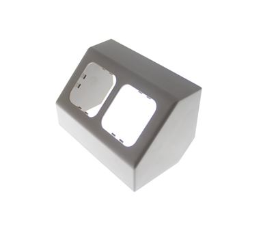 C-Line Double Socket Angled Housing Cover
