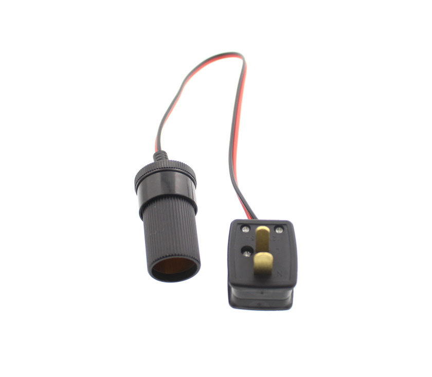 Female Cigar Lighter to 12v 2 Pin Plug Lead