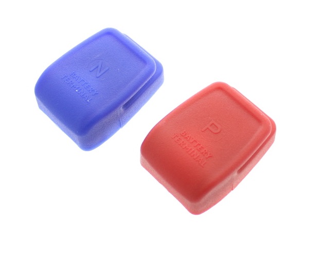 Red & Blue Battery Terminals
