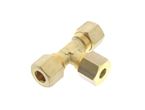 Unequal Brass Branch Tee 10 x 10 x 8mm