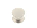 Matt Nickel Push Button Knob 23mm (w) 22/25mm (d)