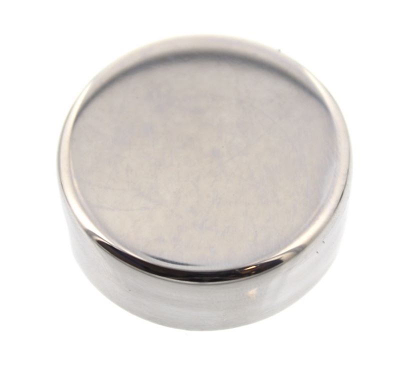 Polished St Steel Round Cover Mirror Edge Clip X1 Prima Leisure Polished St Steel Round Cover Mirror Edge Clip X1
