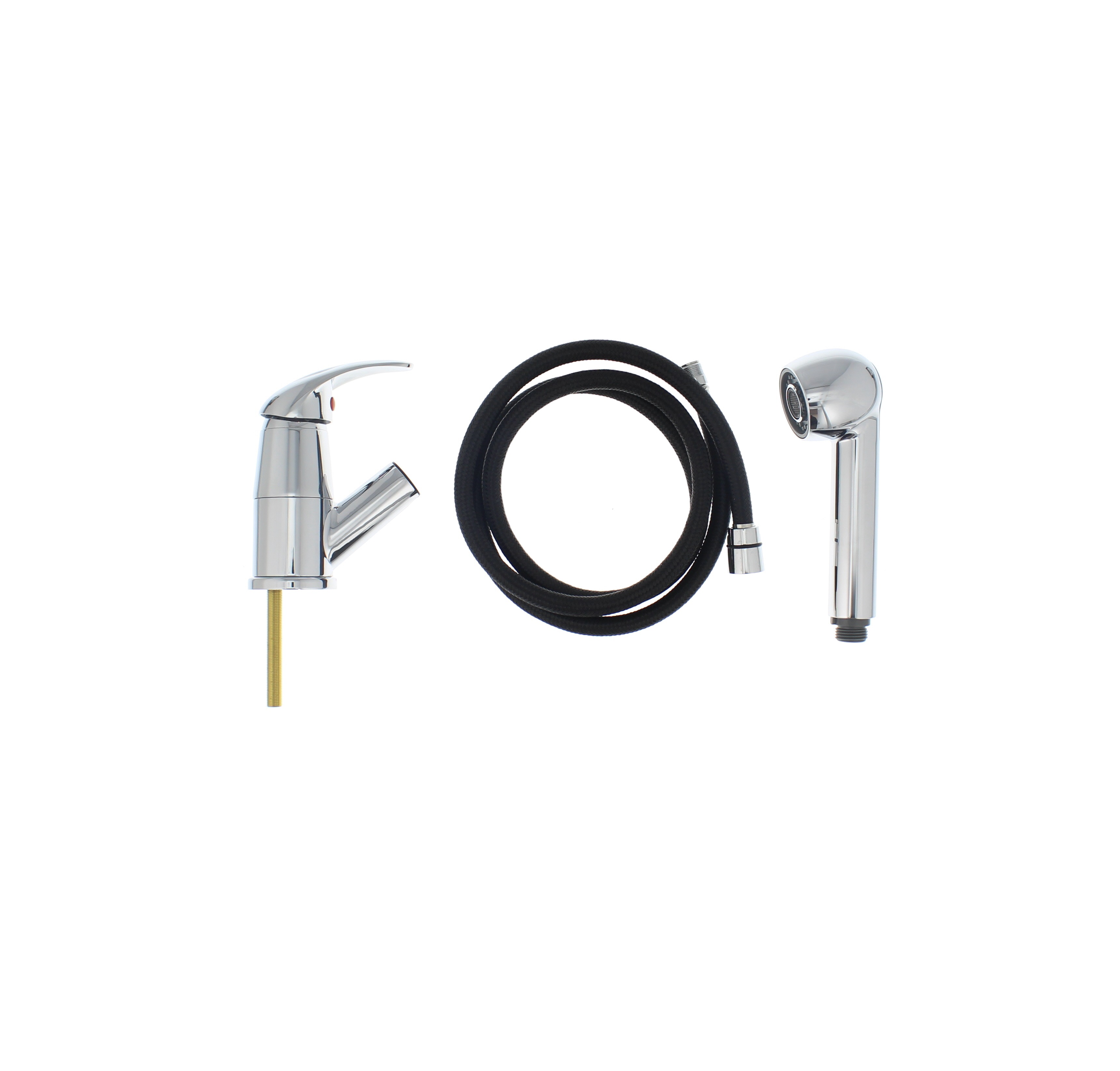 Chrome Complete Extractable Shower Set