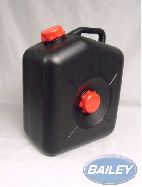 23L Black Waste Water Container 64mm Side Hole