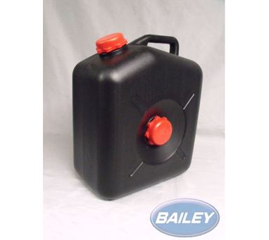 23L Black Waste Water Container 64mm Side Hole