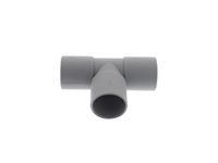 Grey 28mm Push Fit Tee Connector