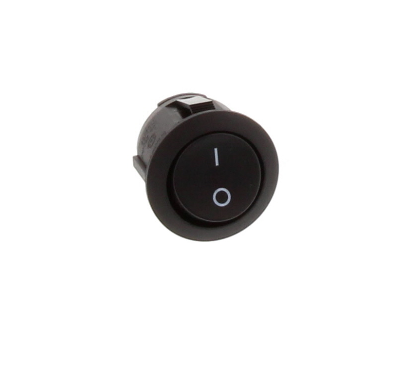 12v Black Rocker Switch (on/off switch)