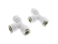 Whale 12mm Equal Tee Connector Pair