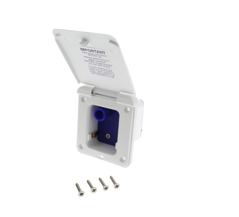 Water Pump Inlet White (2 pin socket)