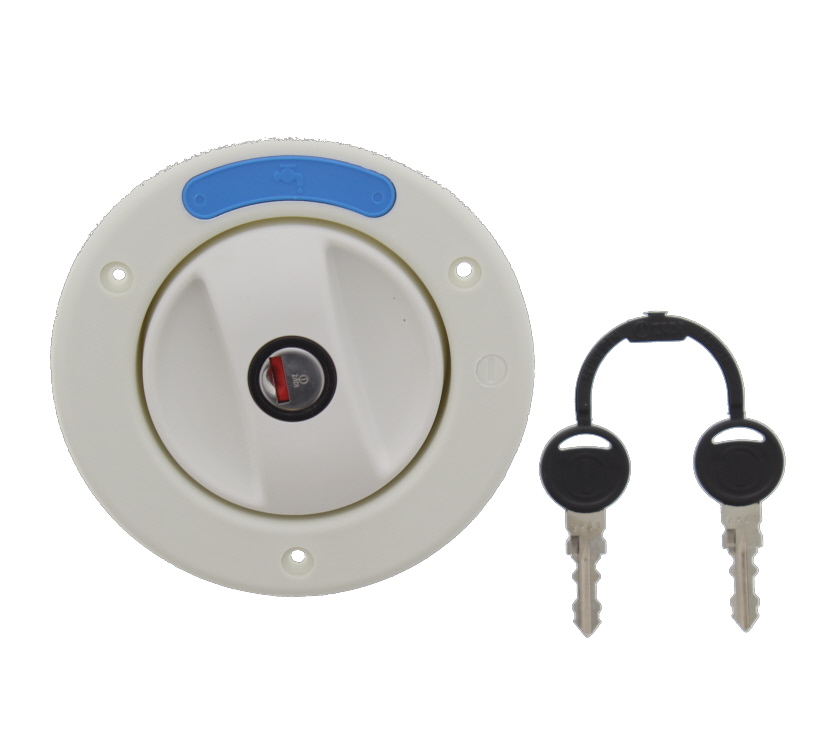 Zadi Filler Neck & Cap w/ Keys & Barrel