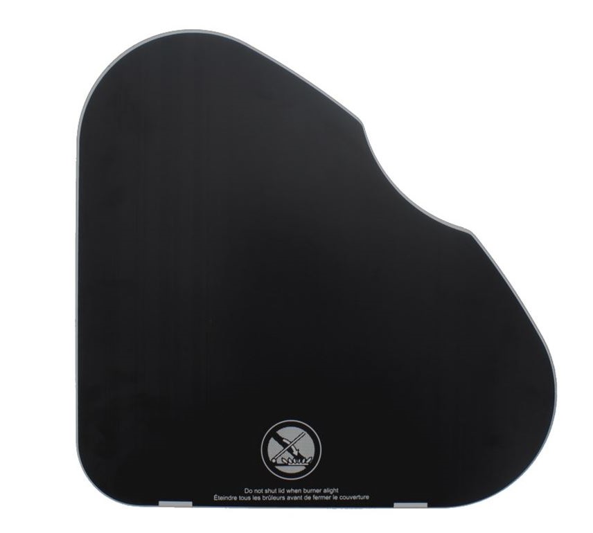 Triangle Hob Glass Lid L/H