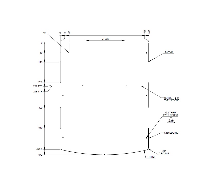 Autograph II Microwave Shelf