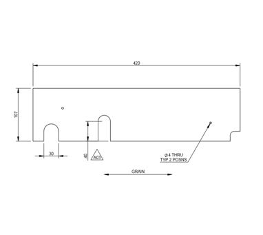 UN4 Valencia Bottom Fridge Shelf Packer