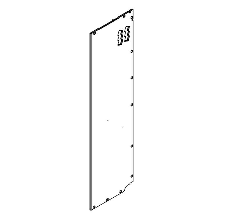 Read more about UN4 Valencia Vigo Fridge Unit R/H Side Panel product image