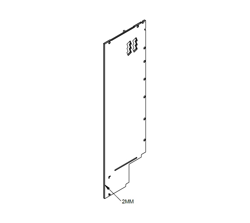 Read more about UN4 Pamplona Fridge R/H End Panel product image