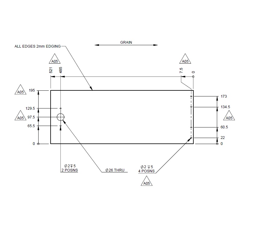 Read more about Autograph II Above Microwave Cupboard Door product image