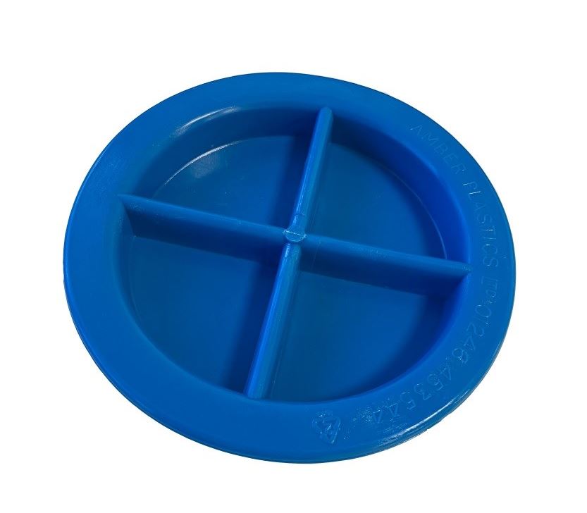 100L Fresh Water Tank Blue Cap (narrow thread)
