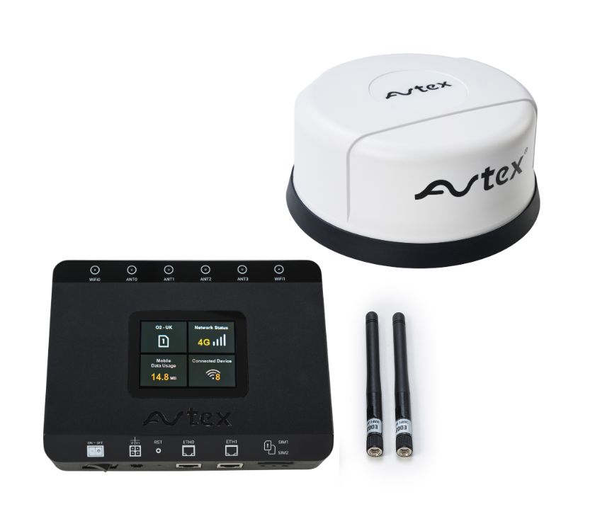 Avtex AMR104X WIFI for Motorhomes and Caravans - White