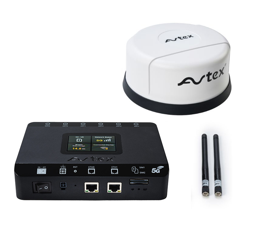 Avtex AMR105x WIFI for Motorhomes and Caravans - White