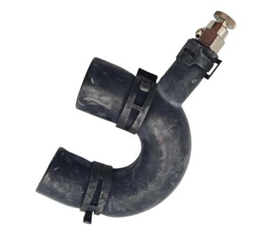 Alde 22mm Rubber U w/ Bleed Valve & Band Clips