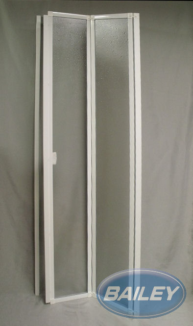 Ellbee L/Weight Folding Shower Door 1700x632mm