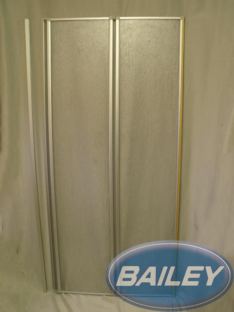 Silver Shower Door 1700 x 800mm