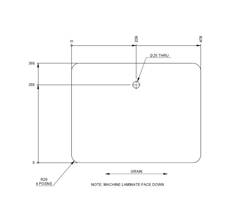 Read more about PT2 560-5 Robe Lower Shelf Infill product image
