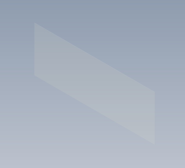 UN4 Mirror 480 x 1270 x 3 mm