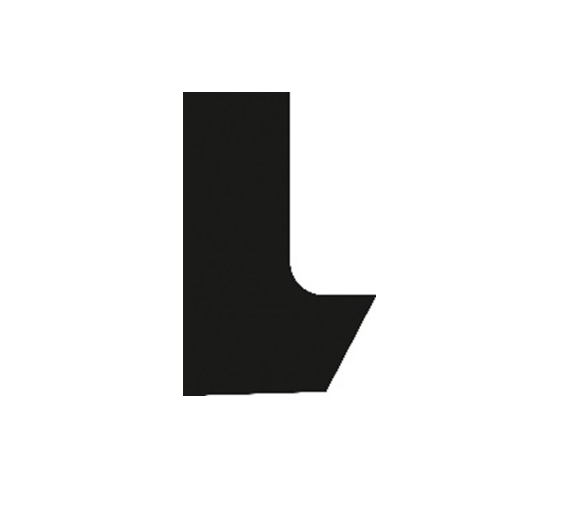 AL1 N/S Main Side Black Decal