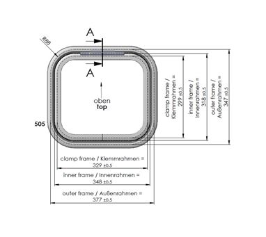 Porta Potti Door 350x380mm