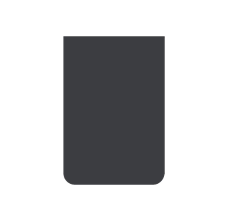 DY1 Lower Door Grey Decal (Grigio Grey)