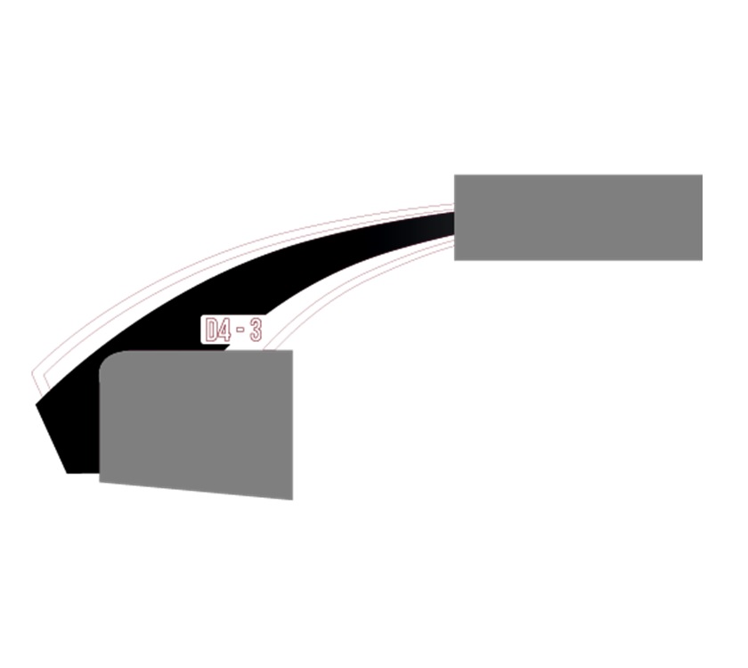 DY1 Discovery D4-3 N/S Main Gradient Decal