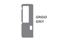 AH3 Grey Exterior Door Decal - Grigio (Dometic Door)