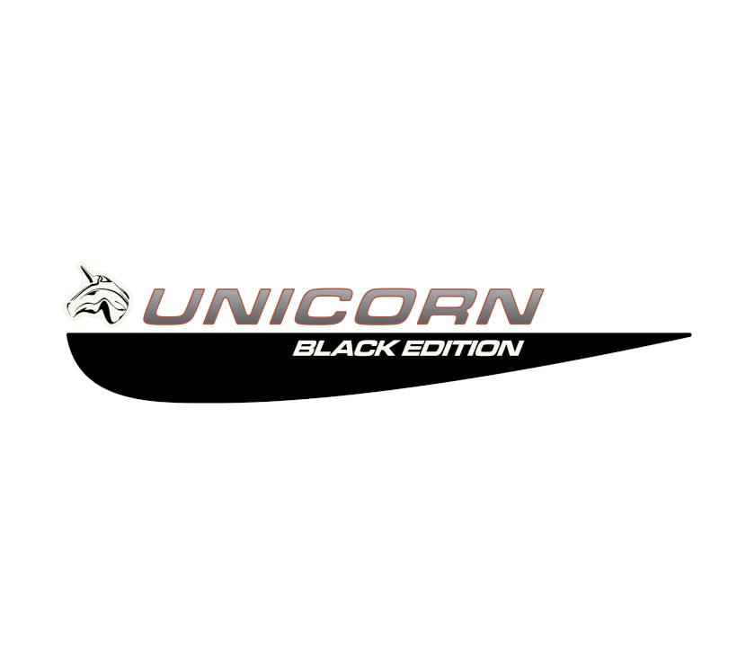 Read more about UNB N/S Unicorn Black Edition Logo Decal product image