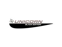 UNB N/S Unicorn Black Edition Logo Decal