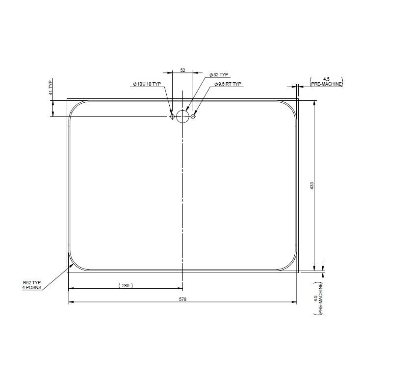 Read more about AH3 Door (650x510mm) Infill Panel Grigio Grey product image