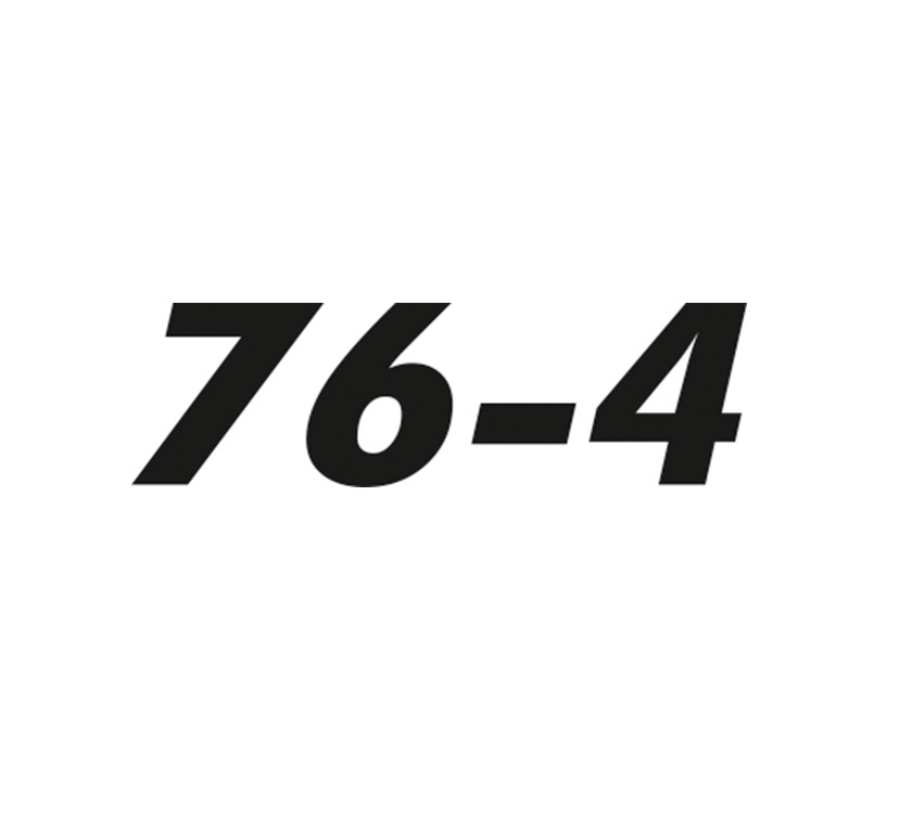 ALS 76-4 Model Number Decal 