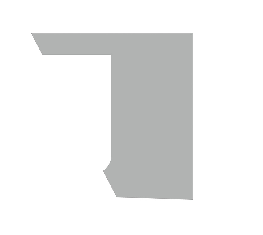 ALS O/S Main Side Silver Decal 