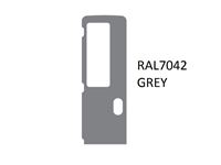 AH3 Grey Exterior Door Decal - RAL7042 (Dometic Door)