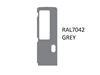 Read more about AH3 Grey Exterior Door Decal - RAL7042 (Dometic Door) product image