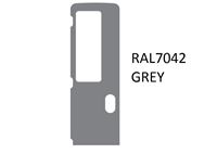 AH3 Grey Exterior Door Decal - RAL7042