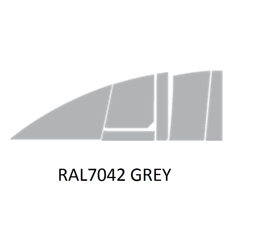 AH3 Pod Leg & Door Grey Decal N/S - RAL7042