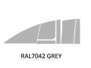 AH3 Pod Leg & Door Grey Decal N/S - RAL7042