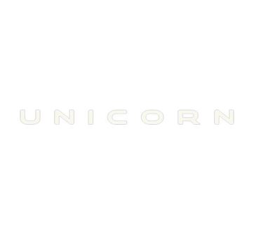 UN5 Unicorn Front Name Decal