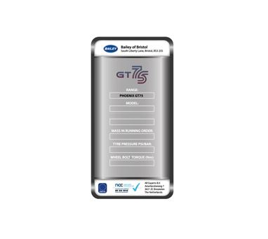 PX2 Phoenix GT75 440 Weight Plate Decal